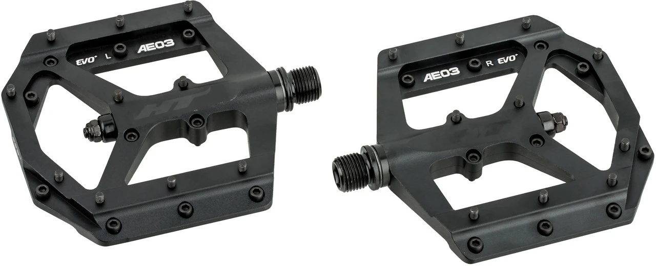 HT EVO AE03 Plattformpedale Stealth Black Limited Edition 6 HT EVO AE03 Plattformpedale Stealth Black Limited Edition – Bild 4