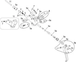 AVID Ersatzteile Juicy 7 Bremshebel (2006-2007)