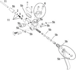 AVID Ersatzteile Juicy Carbon Bremshebel (2008)
