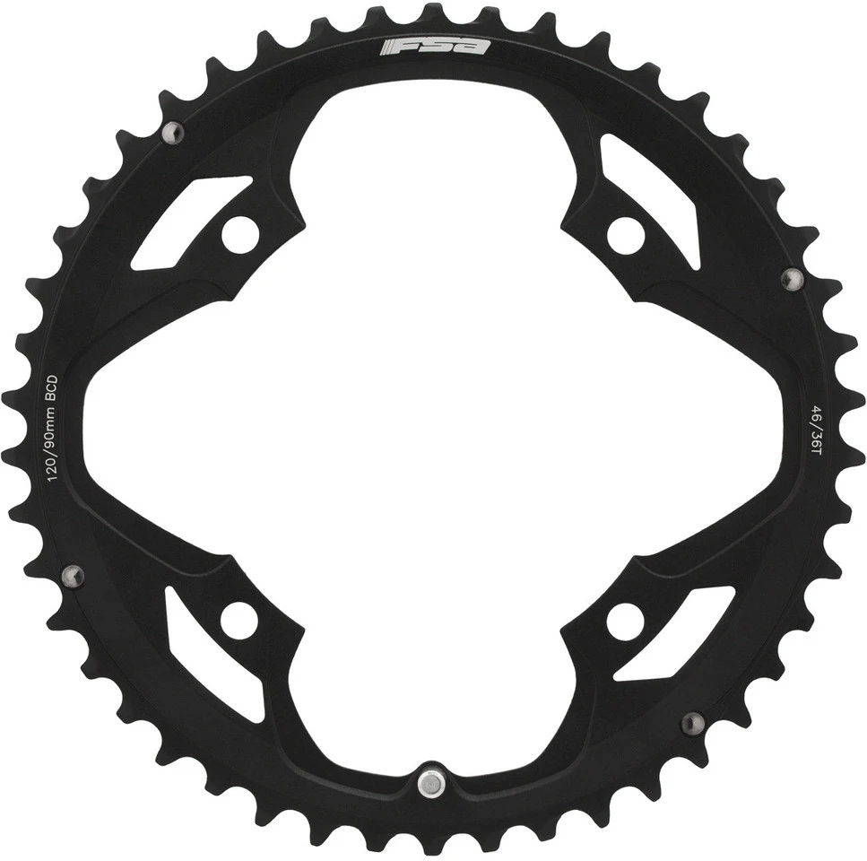 FSA Kettenblatt Omega/Vero Pro, 4-Arm, 120/90 Mm Lochkreis Ab Modell 2017 3 FSA Kettenblatt Omega/Vero Pro, 4-Arm, 120/90 Mm Lochkreis Ab Modell 2017
