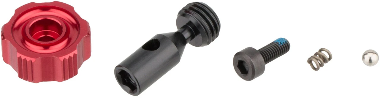 ROCKSHOX Rebound Adjuster Kit Für Vivid / Vivid Air / Kage Modell 2011-2013 3 ROCKSHOX Rebound Adjuster Kit Für Vivid / Vivid Air / Kage Modell 2011-2013