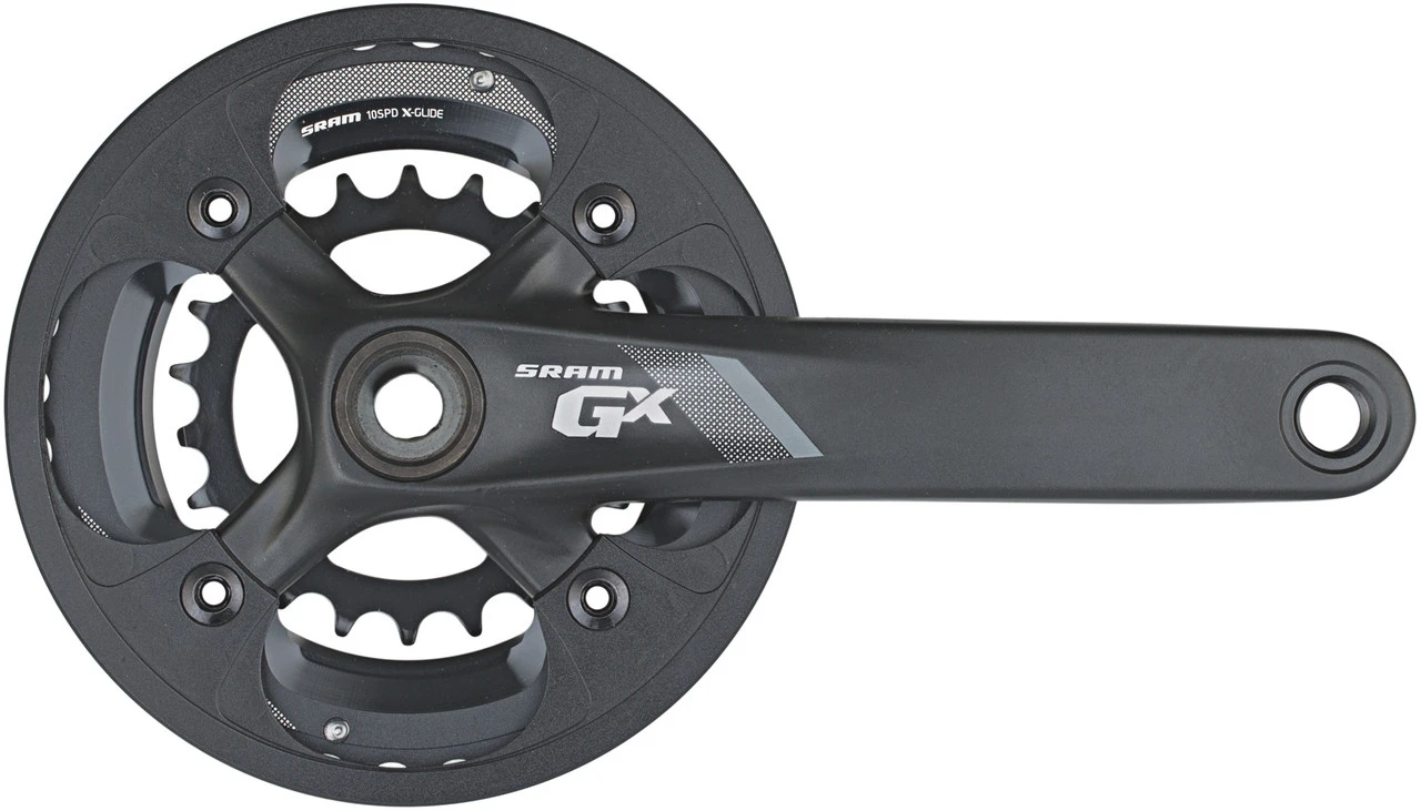 SRAM GX 1000 GXP 2x10-fach Kurbelgarnitur Mit Bashguard 3 SRAM GX 1000 GXP 2x10-fach Kurbelgarnitur Mit Bashguard