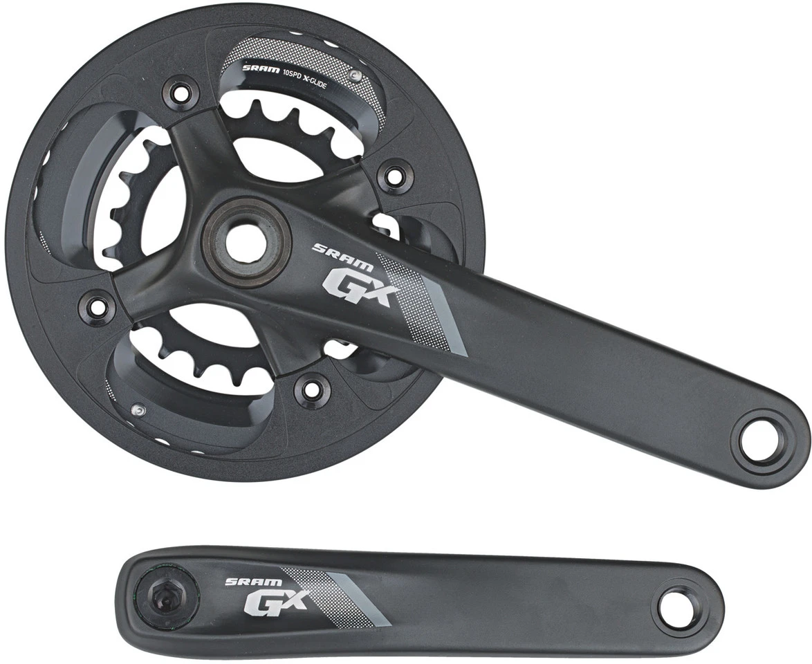 SRAM GX 1000 GXP 2x10-fach Kurbelgarnitur Mit Bashguard 4 SRAM GX 1000 GXP 2x10-fach Kurbelgarnitur Mit Bashguard – Bild 2