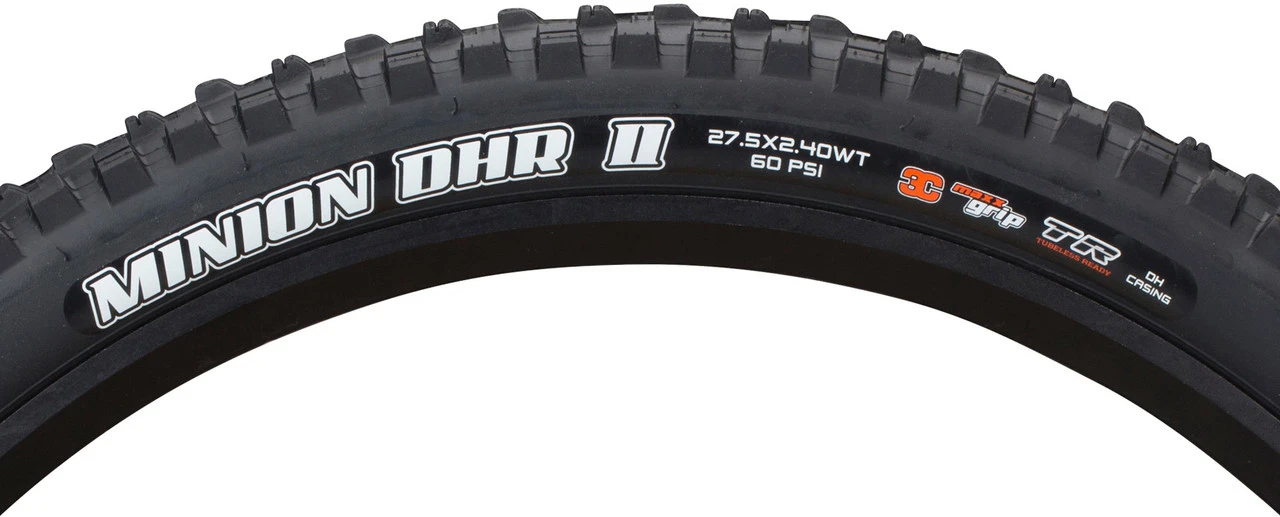 MAXXIS Minion DHR II 3C MaxxGrip Downhill WT TR 27,5" Faltreifen 5 MAXXIS Minion DHR II 3C MaxxGrip Downhill WT TR 27,5" Faltreifen – Bild 3