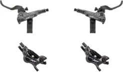 Shimano XT V+h Set Scheibenbremse BR-M8120 Mit Resinbelag J-Kit