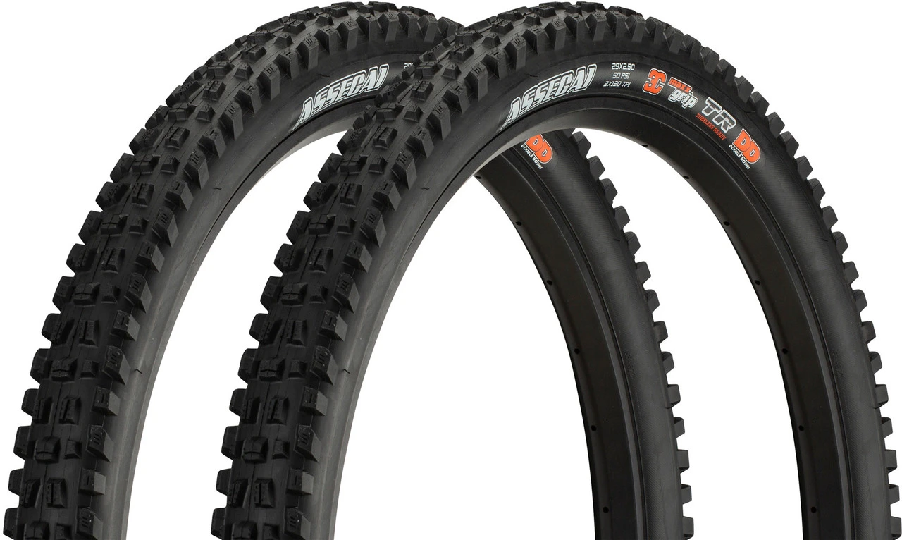 MAXXIS Assegai 3C MaxxGrip DD WT TR 29" Faltreifen 2er Set 3 MAXXIS Assegai 3C MaxxGrip DD WT TR 29" Faltreifen 2er Set