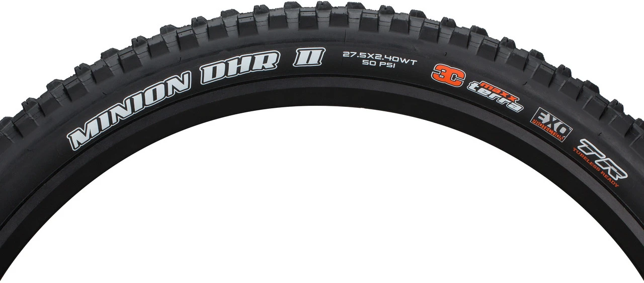 MAXXIS Minion DHF / DHR II 3C MaxxTerra EXO WT TR 27,5" Faltreifen 2er Set 5 MAXXIS Minion DHF / DHR II 3C MaxxTerra EXO WT TR 27,5" Faltreifen 2er Set – Bild 3