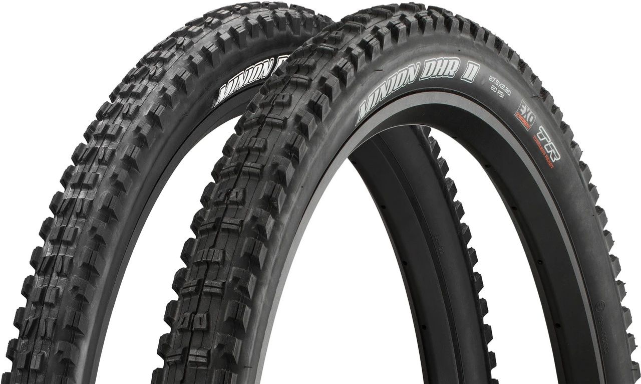 MAXXIS Minion DHF / DHR II Dual EXO TR 27,5" Faltreifen 2er Set 3 MAXXIS Minion DHF / DHR II Dual EXO TR 27,5" Faltreifen 2er Set