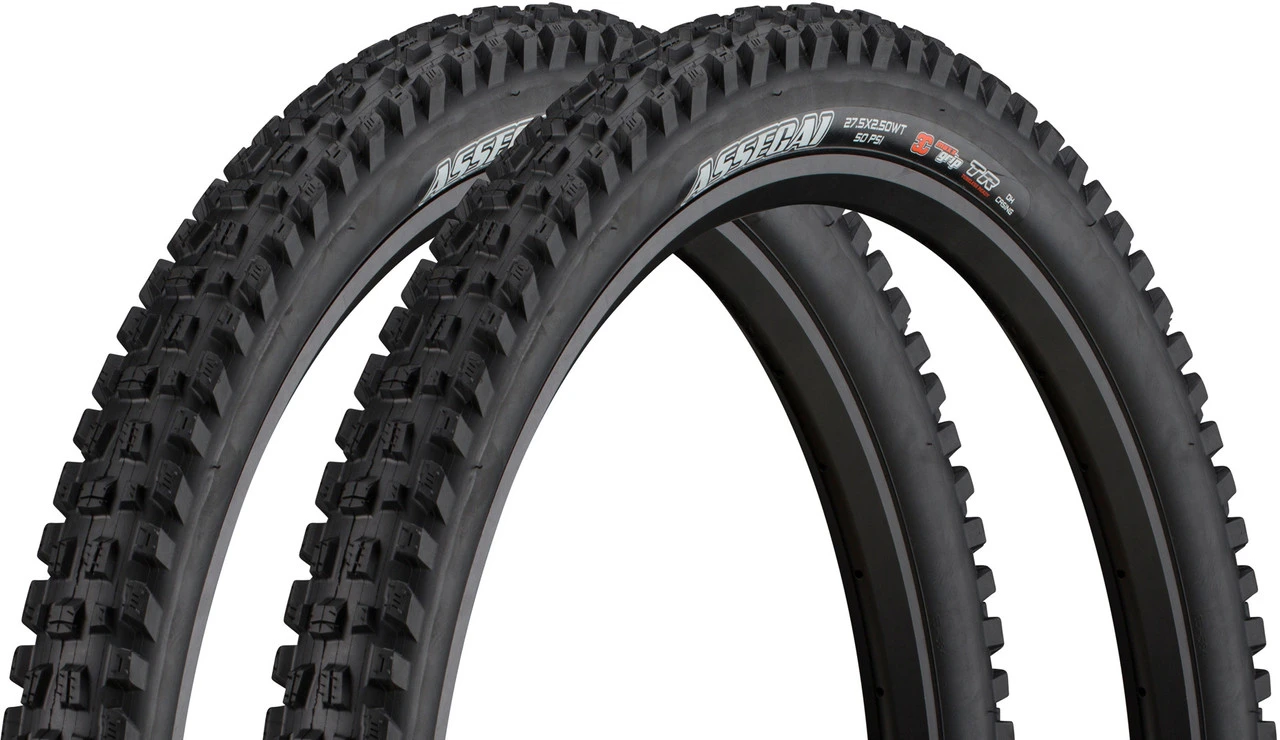 MAXXIS Assegai 3C MaxxGrip Downhill WT TR 27,5" Faltreifen 2er Set 3 MAXXIS Assegai 3C MaxxGrip Downhill WT TR 27,5" Faltreifen 2er Set
