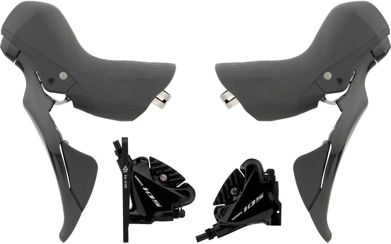 Shimano 105 V+h Set BR-R7070 + ST-R7025 Scheibenbremse 3 Shimano 105 V+h Set BR-R7070 + ST-R7025 Scheibenbremse