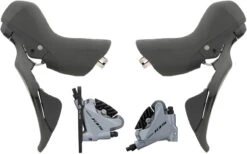 Shimano 105 V+h Set BR-R7070 + ST-R7025 Scheibenbremse 15 Shimano 105 V+h Set BR-R7070 + ST-R7025 Scheibenbremse -Shimano || dt-swiss || Schwalbe Verkäufe 295037