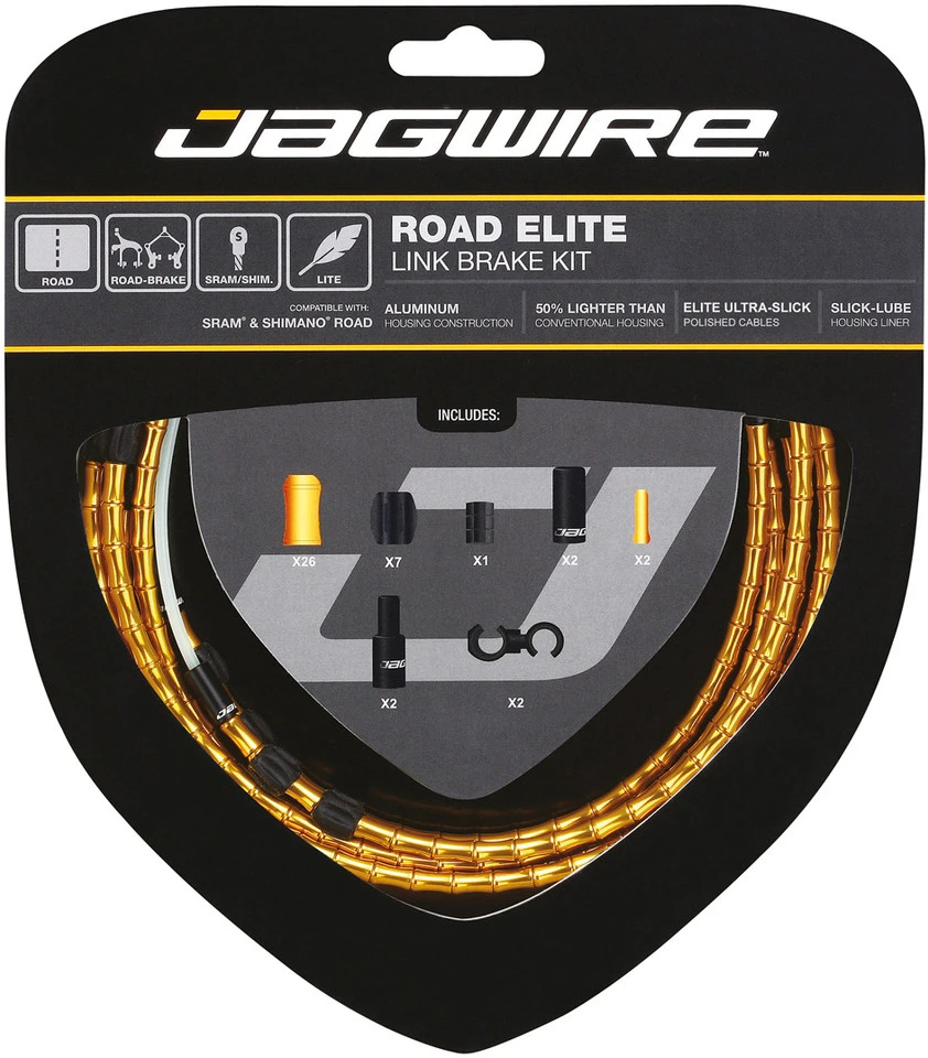 JAGWIRE Road Elite Link Bremszugset 3 JAGWIRE Road Elite Link Bremszugset