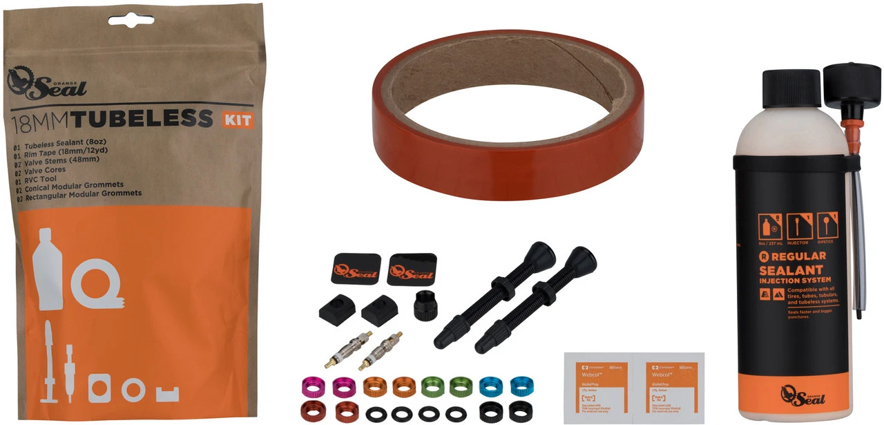 Orange-seal Regular Sealant Tubeless Kit 7 Orange-seal Regular Sealant Tubeless Kit – Bild 5
