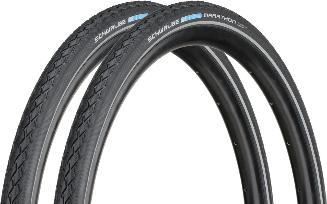 Schwalbe Marathon 28" Drahtreifen 2er-Set 3 Schwalbe Marathon 28" Drahtreifen 2er-Set
