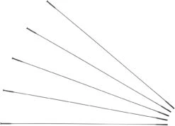 Sapim CX-Ray Straightpull Speichen + Nippel - 5 Stück