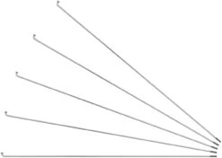 Sapim Leader J-Bend Speichen + Nippel - 5 Stück -Shimano || dt-swiss || Schwalbe Verkäufe 357913