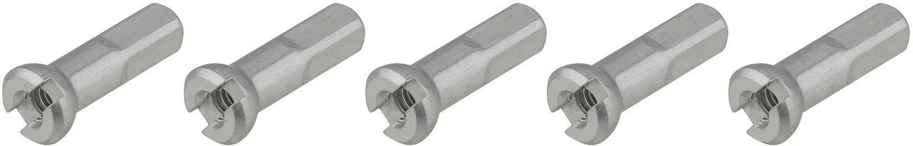 Sapim Polyax Aluminium-Nippel - 5 Stück 4 Sapim Polyax Aluminium-Nippel - 5 Stück – Bild 2