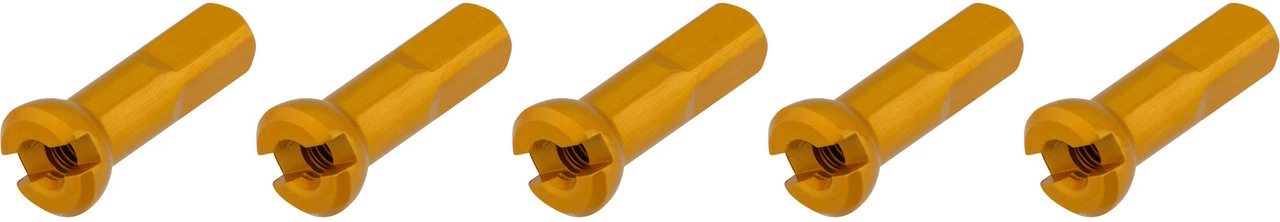 Sapim Polyax Aluminium-Nippel - 5 Stück 7 Sapim Polyax Aluminium-Nippel - 5 Stück – Bild 5