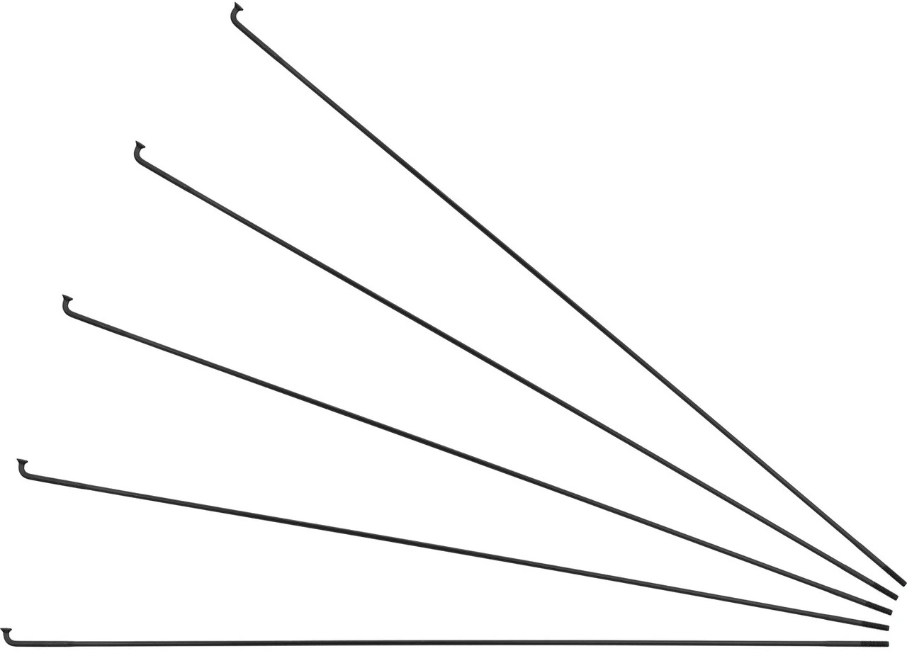 Sapim Race J-Bend Speichen + Nippel - 5 Stück 3 Sapim Race J-Bend Speichen + Nippel - 5 Stück