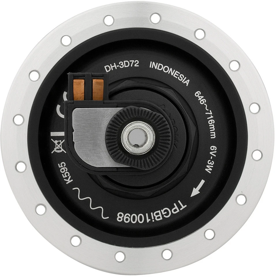 Shimano Disc Center Lock Nabendynamo DH-3D72 7 Shimano Disc Center Lock Nabendynamo DH-3D72 – Bild 5