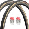 Vittoria Corsa G2.0 28" Faltreifen 2er Set Mit 2 Competition Latex Schläuchen -Shimano || dt-swiss || Schwalbe Verkäufe 370105