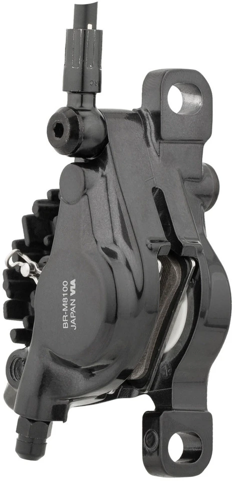 Shimano XT V+h Set Scheibenbremse BR-M8120 / BR-M8100 Mit Metallbelag J-Kit 14 Shimano XT V+h Set Scheibenbremse BR-M8120 / BR-M8100 Mit Metallbelag J-Kit – Bild 12