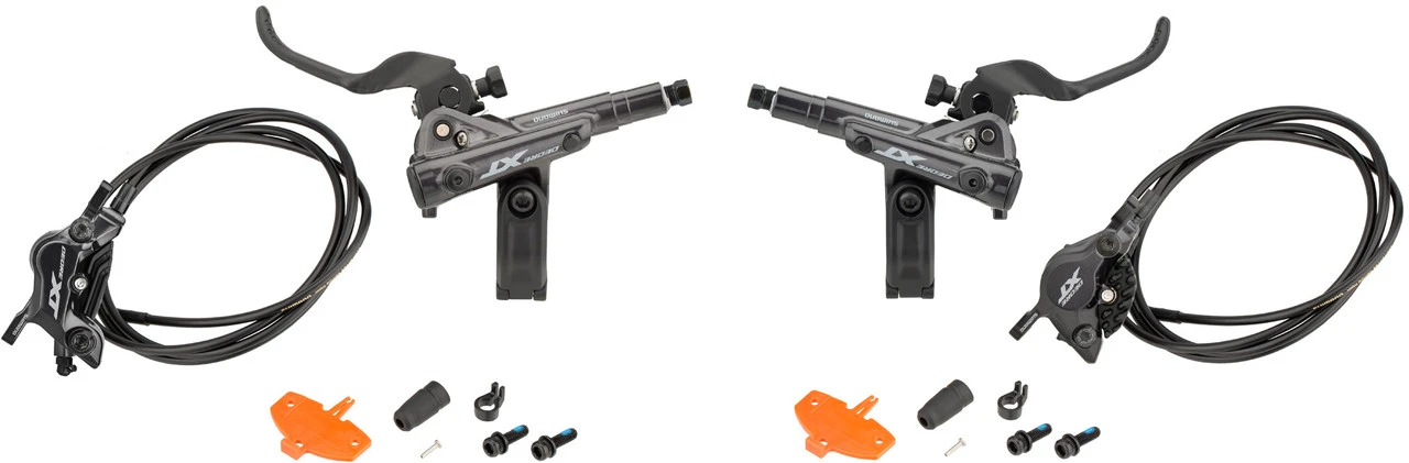 Shimano XT V+h Set Scheibenbremse BR-M8120 / BR-M8100 Mit Metallbelag J-Kit 15 Shimano XT V+h Set Scheibenbremse BR-M8120 / BR-M8100 Mit Metallbelag J-Kit – Bild 13