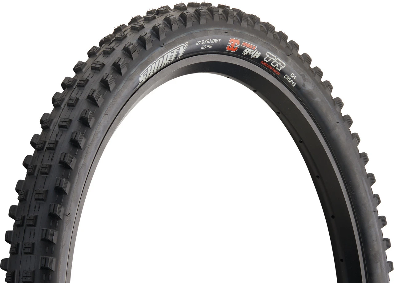 MAXXIS Shorty 3C MaxxGrip DH WT TR 27,5" Faltreifen 3 MAXXIS Shorty 3C MaxxGrip DH WT TR 27,5" Faltreifen