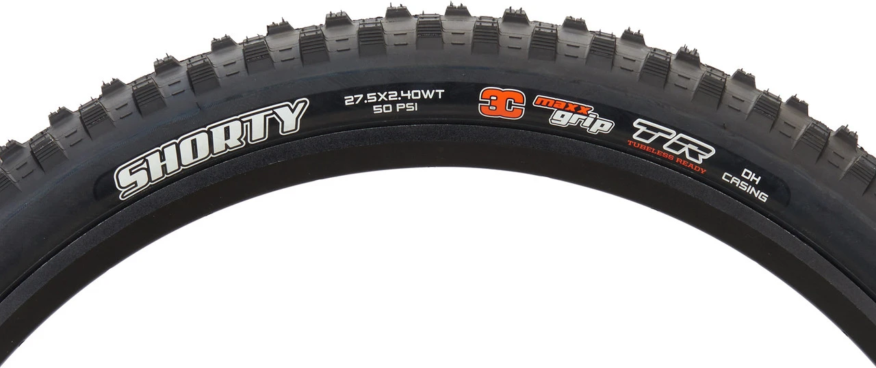 MAXXIS Shorty 3C MaxxGrip DH WT TR 27,5" Faltreifen 5 MAXXIS Shorty 3C MaxxGrip DH WT TR 27,5" Faltreifen – Bild 3