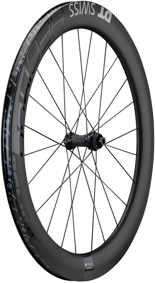 Dt-swiss HEC 1400 SPLINE 62 Carbon Disc Center Lock Hybrid 28" Laufradsatz 4 Dt-swiss HEC 1400 SPLINE 62 Carbon Disc Center Lock Hybrid 28" Laufradsatz – Bild 2