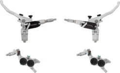 HOPE Tech 4 E4 V+h Set Scheibenbremse Mit Stahlflexleitung 33 HOPE Tech 4 E4 V+h Set Scheibenbremse Mit Stahlflexleitung -Shimano || dt-swiss || Schwalbe Verkäufe 456398