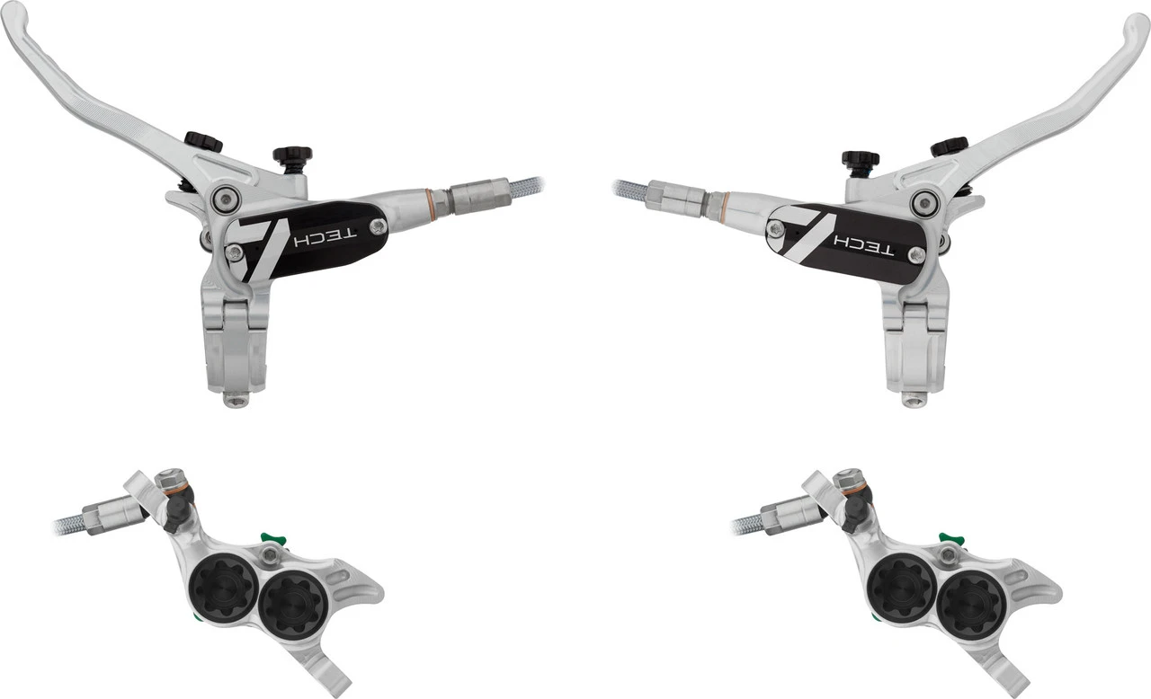 HOPE Tech 4 E4 V+h Set Scheibenbremse Mit Stahlflexleitung 18 HOPE Tech 4 E4 V+h Set Scheibenbremse Mit Stahlflexleitung – Bild 16