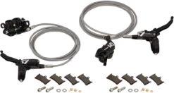 HOPE Tech 4 V4 V+h Set Scheibenbremse Mit Stahlflexleitung -Shimano || dt-swiss || Schwalbe Verkäufe 459497