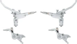 HOPE Tech 4 V4 V+h Set Scheibenbremse Mit Stahlflexleitung -Shimano || dt-swiss || Schwalbe Verkäufe 459498