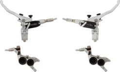 HOPE Tech 4 V4 V+h Set Scheibenbremse Mit Stahlflexleitung -Shimano || dt-swiss || Schwalbe Verkäufe 459499