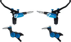 HOPE Tech 4 V4 V+h Set Scheibenbremse Mit Stahlflexleitung -Shimano || dt-swiss || Schwalbe Verkäufe 459501