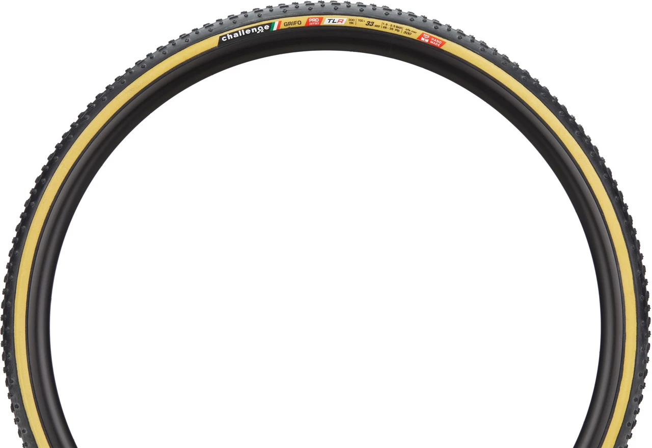 Challenge Grifo Pro Handmade TLR 28" Faltreifen 4 Challenge Grifo Pro Handmade TLR 28" Faltreifen – Bild 2