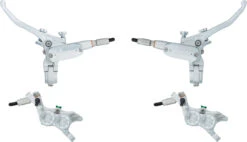 HOPE Tech 4 E4 V+h Set Scheibenbremse Mit Kunststoffleitung -Shimano || dt-swiss || Schwalbe Verkäufe 481824